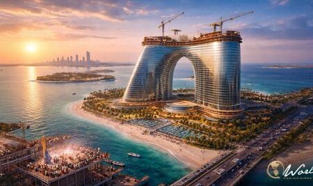 Wynn Al Marjan Island Tower Tops Out Ahead of 2027 Opening