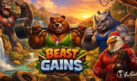 Relax Gaming and CasinoGrounds Launch Beast Gains Online Slot