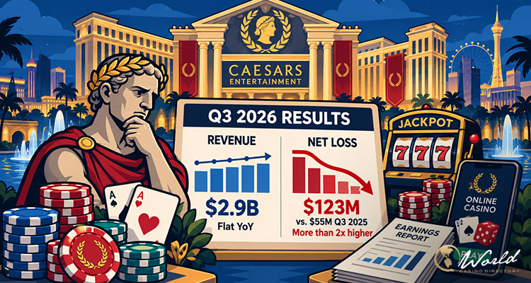Caesars Q3 Loss Widens as Digital EBITDA Improves