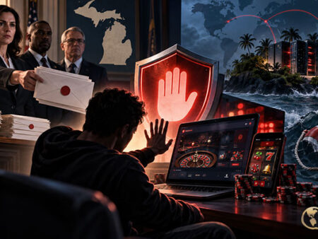 Michigan Orders 33 Offshore Gambling Sites to Stop Operations